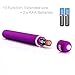 AKStore 10 Speed Mini Point Massager - Wellness  Relaxation Myofascial Pain Release Tool - Massage Tools  Equipment- Massage Sticks - Personal Body Massagers Stick (Purple)
