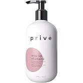 Priv&eacute; Amp Up Volumizing Shampoo for Fine, Thin Hair (12 oz) | Gentle daily shampoo, no moisture stripping, refreshes hair, formulated with bamboo &amp; acai, shea moisture, swim shampoo