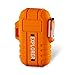 Dual Arc Lighter Double Arc Plasma USB Lighter Rechargeable Flameless Waterproof Stormproof Windproof Mini Electric Lighter for Cigar Candle Cigarette Pipe Sport Outdoor(Orange)thumb 1