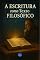 Livro A Escritura como Texto Filosófica (Coleção Filosofia Cristã Livro 19)
