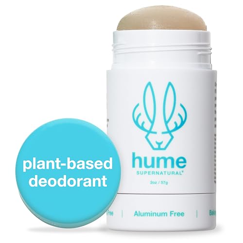 Hume Supernatural Aluminum Free Deodorant for Women & Men Safe for