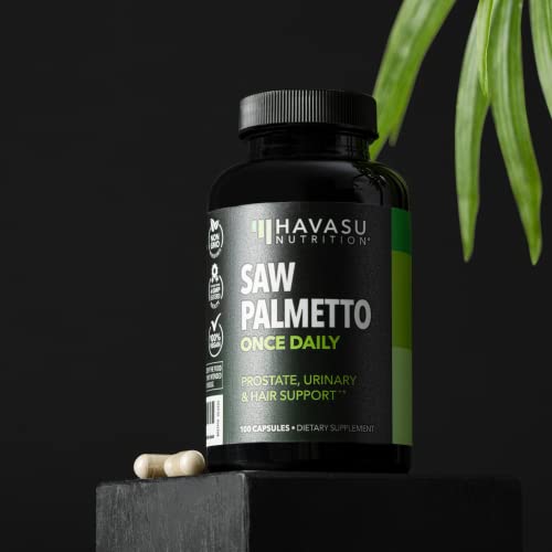 Saw Palmetto Prostate Supplements for Men to Extenze Youth & Reduce Prostate Inflammation DHT
