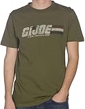 80sTees.com Men's Distressed Army Green GI Joe T-Shirt