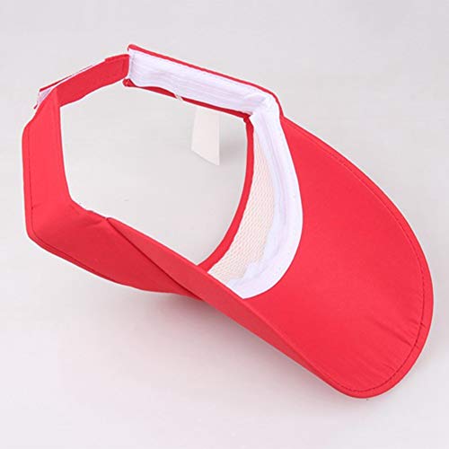 image for Provone Elastic Sun Hat Visors Hat Outdoor Visor Length Short Hollow C