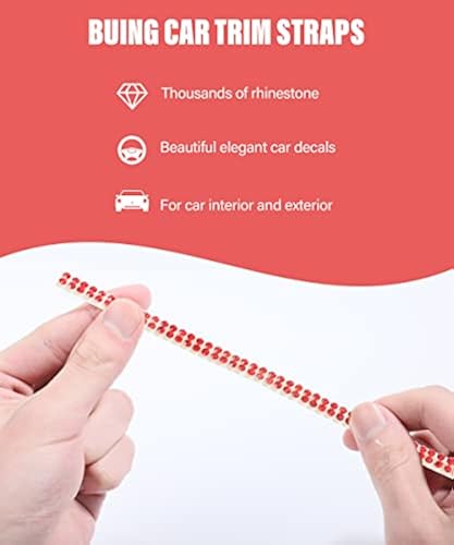 16.4ft Pink Car Trim Strip - 5mm Flexible Auto Interior Exterior Molding