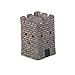 Mini Square Castle Dollhouse Landscape Bonsai Craft DIY Home Garden Decor