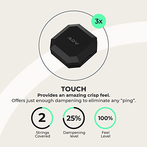 ADV Tennis Dampener with Custom Feel, Racket Shock Absorber to Reduce