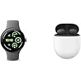 Google Bundle - Pixel Watch 3 (Matte Hazel - 45mm WiFi) & Pixel Buds Pro 2 Earbuds (Hazel)