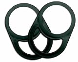 Juglug - Handle for Hydro Flask Type Bottles (Black) 2-pack