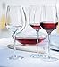 Berglander Red Wine Glasses 13 Ounce, Made of Crystal Glass, 390mL, Set of 4