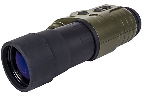 12 Survivors Trace 5x50 Digital Night Vision Recording Monocular, Green (Renewed)