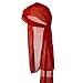 MayaBeauty Satin Du-Rags Red