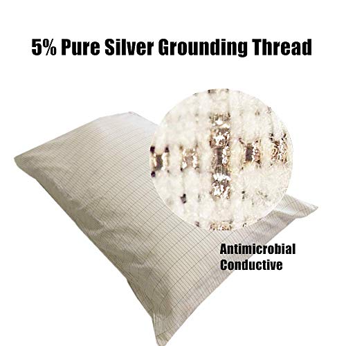 Earthing Sheets Grounding Mat King Size Silver Conductive EMF