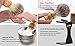 Shaving Set, Anbbas 4in1 Pure Badger Hair Shaving Brush Solid Manchurian Ash Wood Handle,Black Broken-Resistant Acrylic Shaving Stand,Stainless Steel Shaving Bowl Dia 3.2 inch and Goat Milk Soap 100g