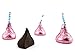 LaetaFood Bag - Hershey's Kisses, Milk Chocolate in Pink Foil (Pack of 2 Pound)