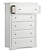 Graco Brooklyn 5 Drawer Chest, White