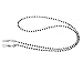 Eyeglass Chain - Pixnor Crystal Beads Beaded Sunglass Chain (Black+Clear)