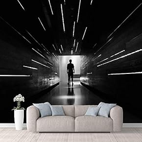 Wall Mural Impression of The Future Removable Self-Adhesive Large Wallpaper - 66x96 inches
