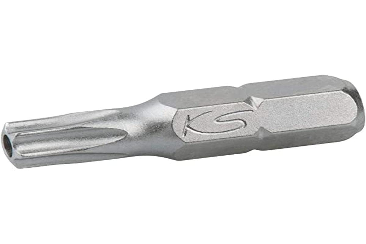 KS Tools 1/4 Inch Classic Bit TX, Bore, 25 mm, TB40, Pack of 5