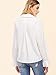 Milumia Women's White Embroidered Ruffle Sleeve Blouse Small White