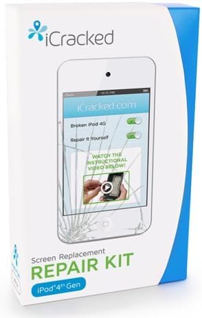 iPod Touch 4th Generation Premium Replacement Screen & Repair Kit- White