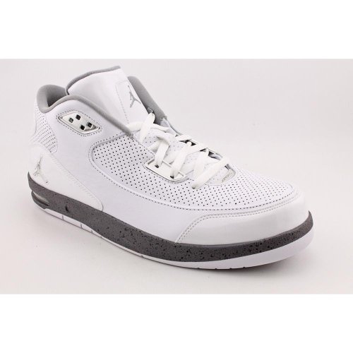 Nike Mens Jordan After Gm Wht/Mtlic Sil-Cmnt Gry Basketball Sho US 13 NIB