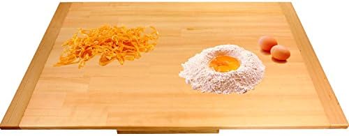 Bologna Pasta Board; 60 x 40 x 2 cm; Solid Wood Pastry Board