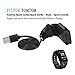 Tomtom Spark Cardio Charger Cable, Replace USB Charging Cable Clip Charger Cradle Charging Dock for Tomtom Spark Cardio/Tomtom Spark Cardio + Music/Spark 3 Cardio GPS Fitness Watch