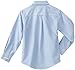 IZOD Kids Big Boys' Long Sleeve Oxford Shirt, Ox Blue, 14R