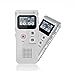 eBoTrade Digital Audio Voice Recorder Dictaphone MP3 Player 16GB 650HR Multifunctional Rechargeable Dictaphone Player with Built-In Speaker Sliver