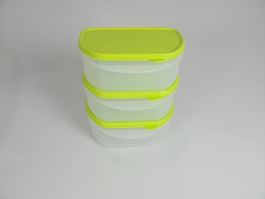 TUPPERWARE fresco-Box(3) mediana verde fresco nevera gabinete ...