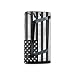 Skin Decal Vinyl Wrap for Smok Alien 220W Vape stickers skins cover/Black White Grunge Flag USA America