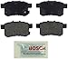 BOSCH BE1336 Blue Ceramic Disc Brake Pad Set - Compatible with Select Dodge Journey; Honda Accord; REAR