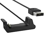 MoKo Garmin Vivoactive HR Charger, Replacement Data Sync USB Charging Cable Clip Charging Cable for Garmin Vivoactive HR Sport Watch, BLACK