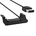 MoKo Garmin Vivoactive HR Charger, Replacement Data Sync USB Charging Cable Clip Charging Cable for Garmin Vivoactive HR Sport Watch, Black