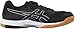 ASICS Men's Mens Gel-Rocket 8 Athletic Shoe, Black/Black/White, 10 Medium US