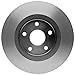ACDelco Silver 18A2345A (19261773) Non-Coated Front Disc Brake Rotor