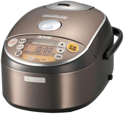 Amazon Zojirushi 真空内釜圧力ih炊飯ジャー 極め炊き 1升 Np Nb18 Xj ステンレスブラウン 象印マホービン Zojirushi 炊飯器 通販