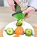 2 PCS Creative Slicers for Fruits Vegetables Salad Cut to Flower-Shape,Carrot Cucumber Melon Peeler and Sharpener Mold, Peel Shredder Stainless Steel Blade Spiral Cutter