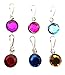 AVIRGO 6 Pcs Zipper Pull Charms for Jacket Backpack Bag Pendant Set
