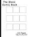 Blank Comic Book: 7.5 x 9.25, 130 Pages,For drawing your own comics, idea ,design and zentangle sket by Blank Comic Book, Blank Book MD