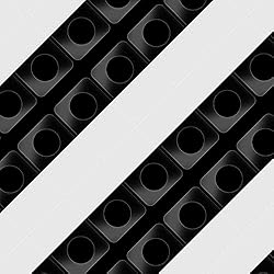 AIEX 7/8" X 1-1/4" Hang Tabs Round Hole, 300pcs