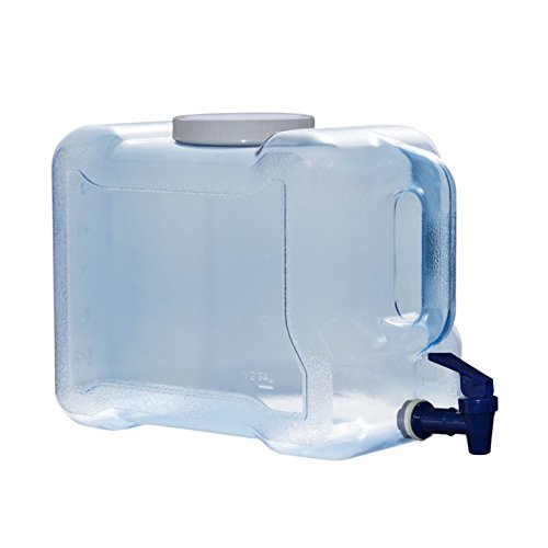 plastic water jug with spout