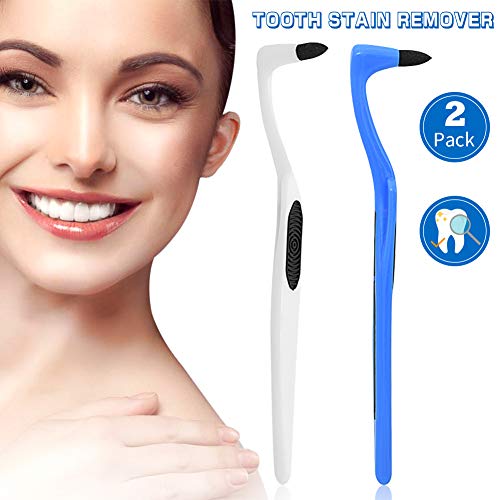 Teeth Stain Remover,Tooth Stain Plaque Remover Dental Tool Kit for Teeth Whitening Polishing,2 pack - Thumbnail 7