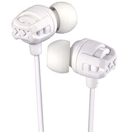 JVC HA-FX103M-WE XX In-Ear-Kopfhörer mit Mikrofon und Fernbedienung Weiß