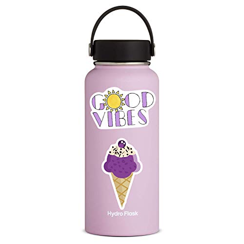 image for Acekar Stickers for Water Bottles, | Big 46-Pack | Cute,Waterproof,Aes