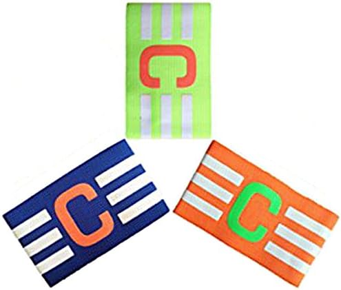 ADESUGATA Soccer Captains Armband Football Captain Armband Junior Elasticated Futbol Captain bands for Adult For…