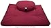 Zafu and Zabuton Meditation cushion Set, 100% Cotton or Hemp, Organic