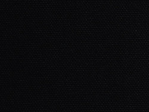 Organic Cotton Canvas Duck Fabric - Black - By the Yard