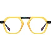 HEPIDEM Multicolor Acetate Glasses Frame Men Vintage Square Eyeglasses Optical Spectacles 9269